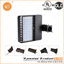 UL (478737) Dlc IP65 8000lm 80W LED Retrofit Kits Parking Lot